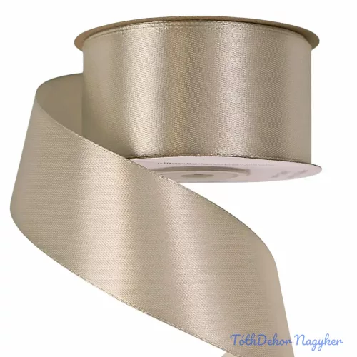 Szatén szalag 38 mm x 22.86 m - Szürke