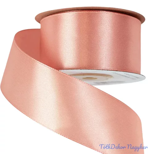 Szatén szalag 38 mm x 22.86 m - Púder Bézs