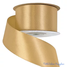 Szatén szalag 38 mm x 22.86 m - Arany