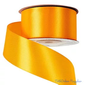 Szatén szalag 38 mm x 22.86 m - Sötét Citromsárga