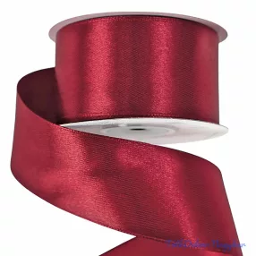 Szatén szalag 38 mm x 22.86 m - Borvörös
