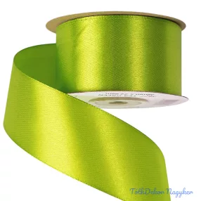 Szatén szalag 38 mm x 22.86 m - Teazöld