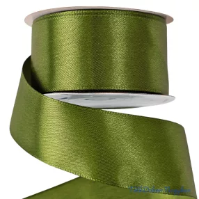 Szatén szalag 38 mm x 22.86 m - Olivazöld
