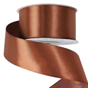 Szatén szalag 38 mm x 22.86 m - Sötétbarna