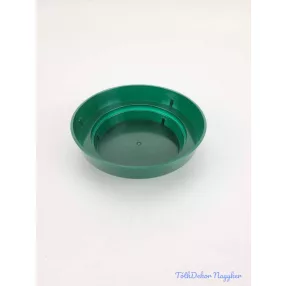 Kör műanyag tál szavanna D11/8cm - Zöld