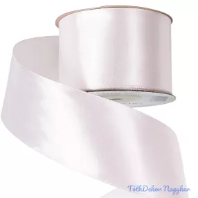 Szatén szalag 50 mm x 22.86 m - Fehér