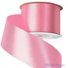 Szatén szalag 50 mm x 22.86 m - Rózsaszín