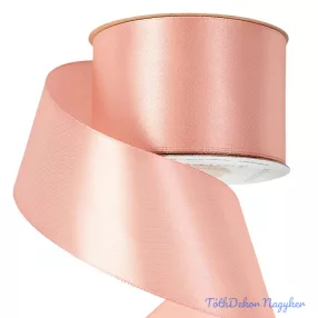 Szatén szalag 50 mm x 22.86 m - Púder Rózsaszín