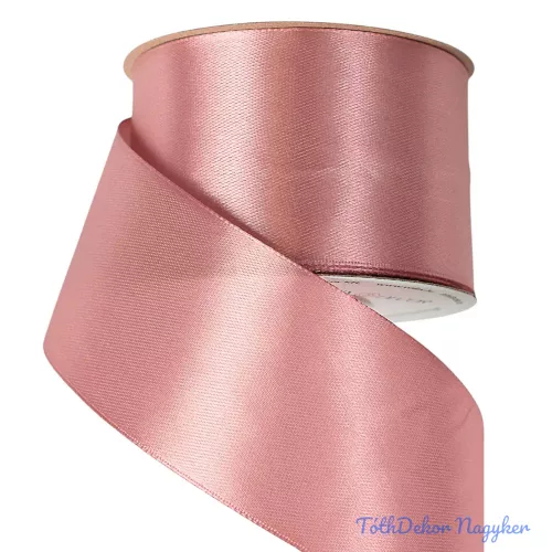 Szatén szalag 50 mm x 22.86 m - Mályva