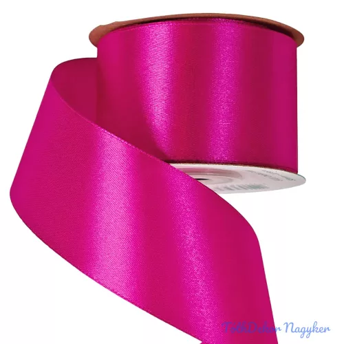 Szatén szalag 50 mm x 22.86 m - Sötét Rózsaszín