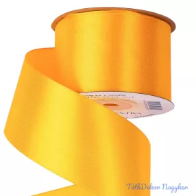 Szatén szalag 50 mm x 22.86 m - Sötét Citromsárga
