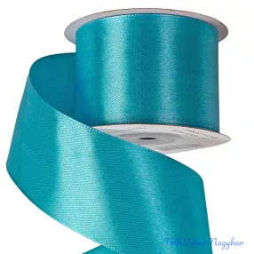Szatén szalag 50 mm x 22.86 m - Aqua kék