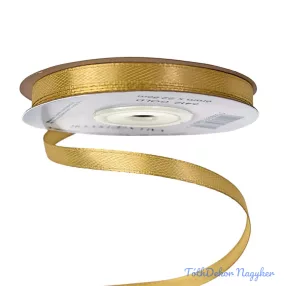 Szatén szalag 6 mm x 22.86 m - Arany