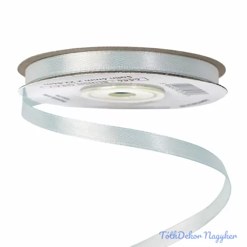 Szatén szalag 6 mm x 22.86 m - Kékes Szürke