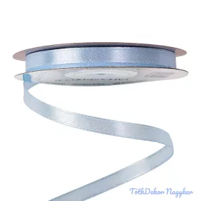 Szatén szalag 6 mm x 22.86 m - Világoskék