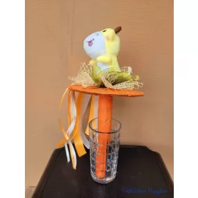 Ballagási csokor merev szár plüss figura 36cm - 22