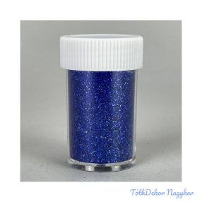 Csillámpor tégelyben 30ml - Királykék