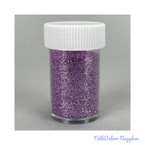 Csillámpor tégelyben 30ml - Világoslila
