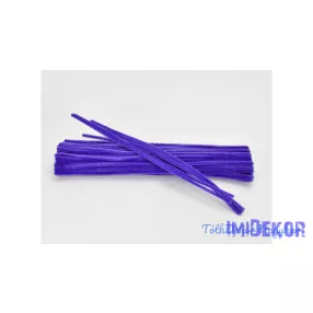 Zsenília drót 30 cm 100db/cs - Sötétlila