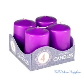 Adventi gyertya 4db/csomag - Lila