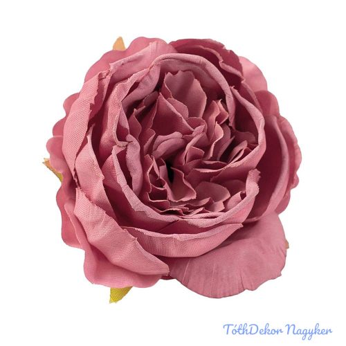 Peónia selyemvirág fej D5.5cm - Rose red