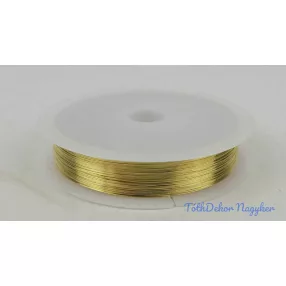 Rollnis drót 0,3mm 50g - Arany