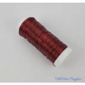 Rollnis drót 0,3mm 50g - Bordó