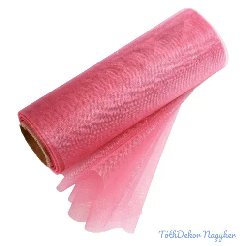 Organza tekercs 12cm x 10m - Mályva