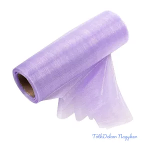 Organza tekercs 12cm x 10m - Levendula