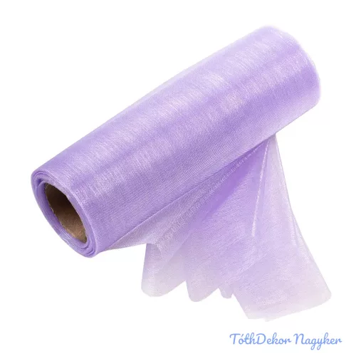 Organza tekercs 12cm x 10m - Levendula
