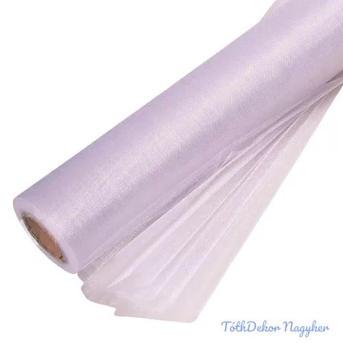 Organza tekercs 24cm x 10m - Fehér