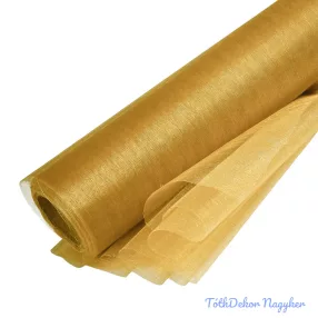 Organza tekercs 24cm x 10m - Arany