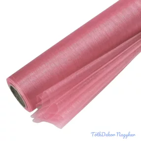 Organza tekercs 24cm x 10m - Mályva