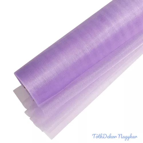 Organza tekercs 48cm x 10m - Levendula