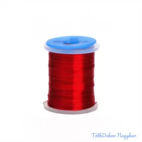 Dekordrót 0.3mm x 80m, 50gramm - Piros