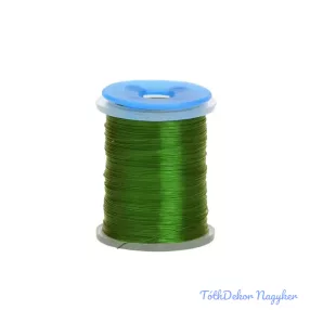 Dekordrót 0.3mm x 80m, 50gramm - Középzöld