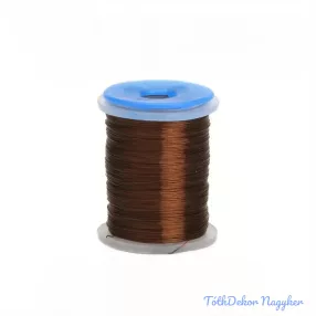 Dekordrót 0.3mm x 80m, 50gramm - Sötétbarna