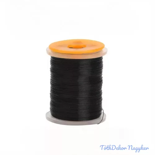Dekordrót 0.3mm x 80m, 50gramm - Fekete