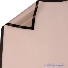   Keretes matt fólia ív, enyhén fényáteresztő 57 x 57cm, 20db - Fekete