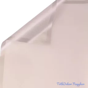   Keretes matt fólia ív, enyhén fényáteresztő 57 x 57cm, 20db - Ezüst