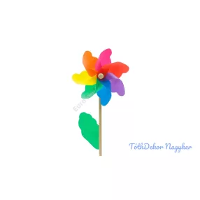 Szélforgó színes 18x49cm