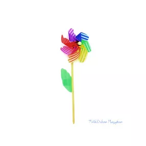 Szélforgó csíkos 47cm