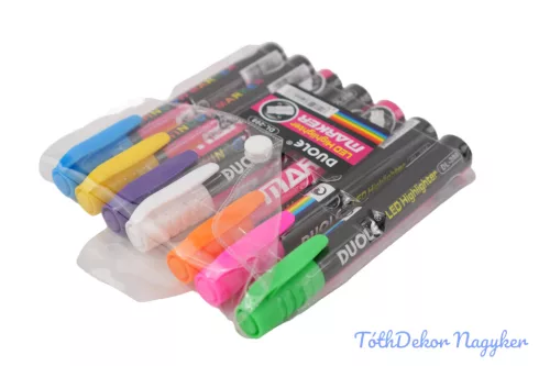 Üvegfilc 2mm 7 féle/csomag - Mix