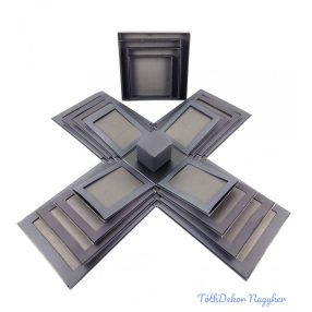 Meglepetés doboz többrétegű - Fekete