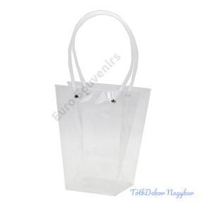 Vízálló műanyag virágtasak - Közepes