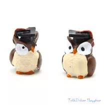 Ballagó bagoly figura 4x2,5cm