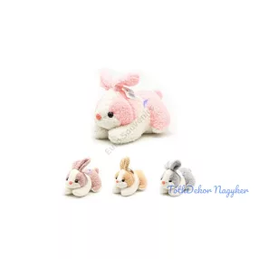 Nyuszi plüss figura 18 cm - Mályva