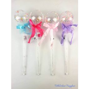 LED-es világító pálca 37 cm - Gömb