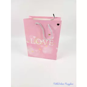 Ajándéktáska 18x23x10 cm - Love A