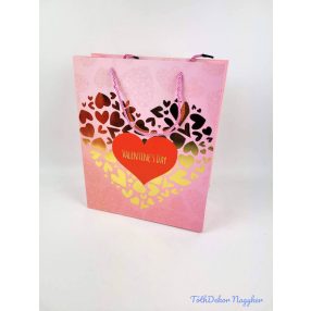 Ajándéktáska 26x32x10 cm - Valentini 3 D